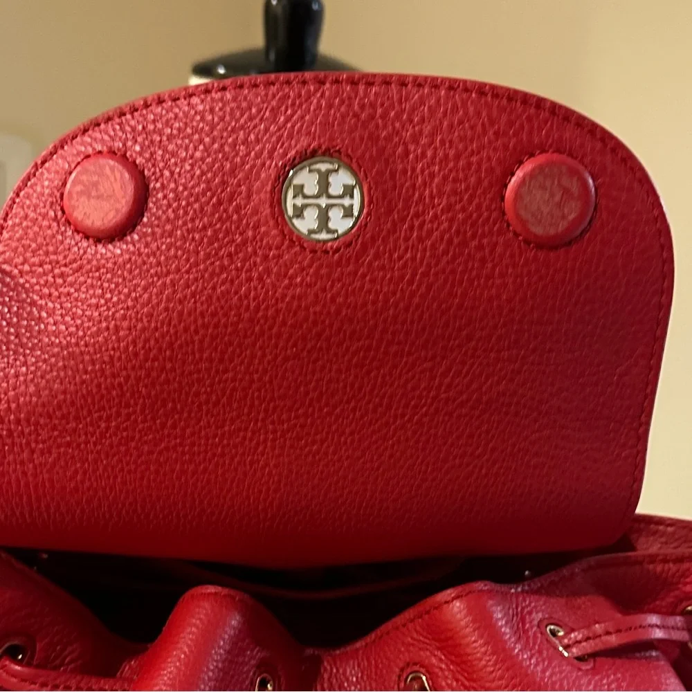 Tory Burch Red Backpack - Picture 16 of 17